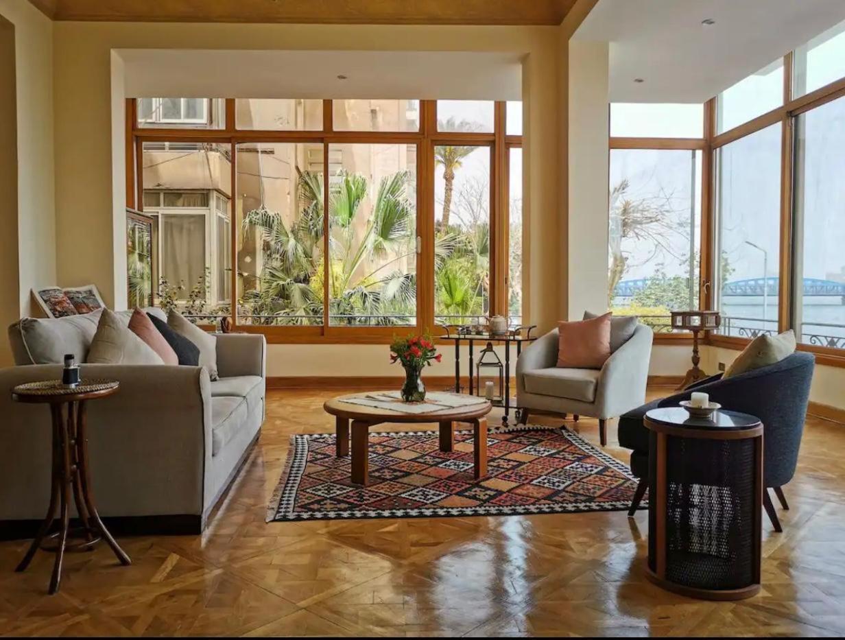 Luxury On The Nile - Zamalek Apartments Каир Экстерьер фото